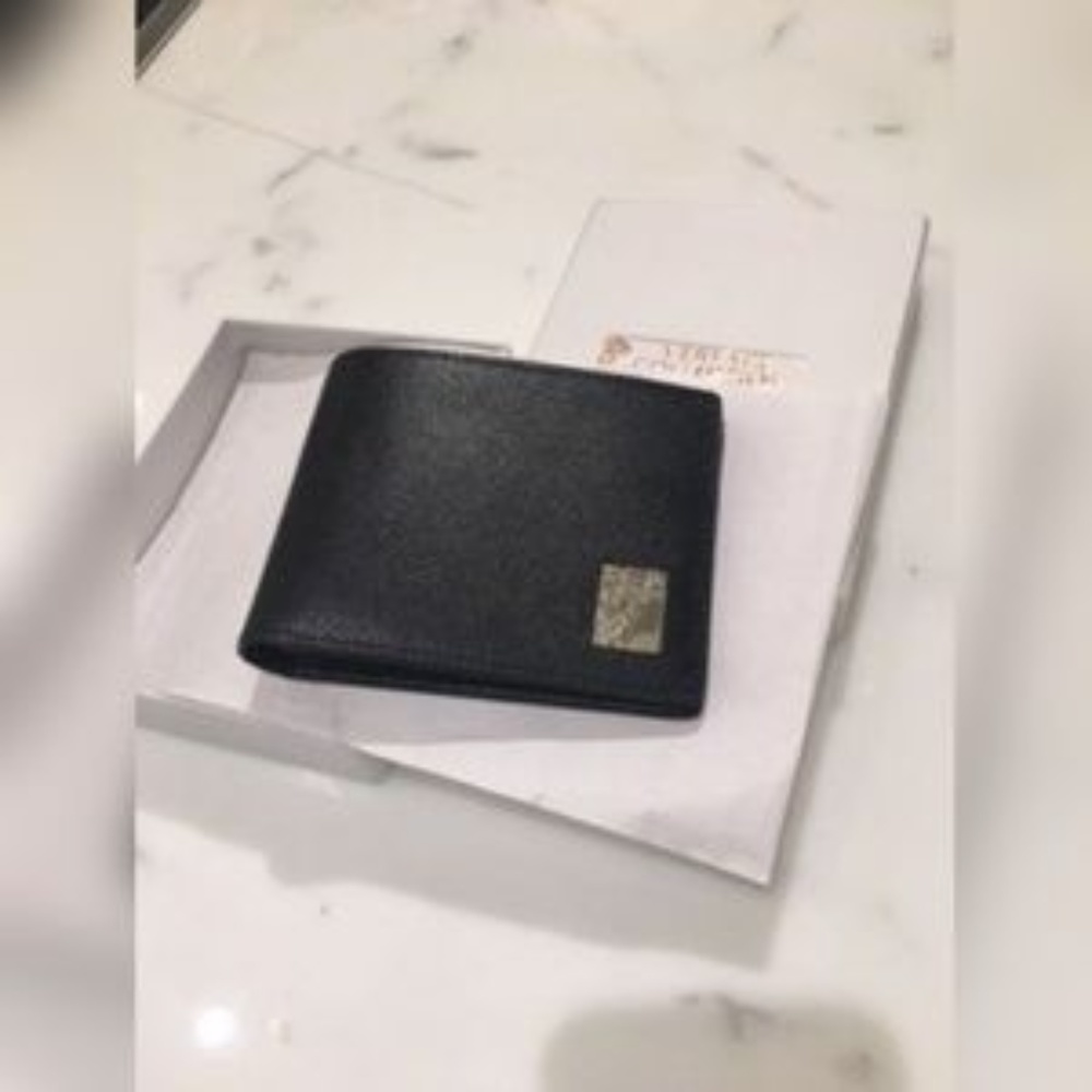NWT Authentic Versace Medusa Leather Wallet - Picture 4 of 4